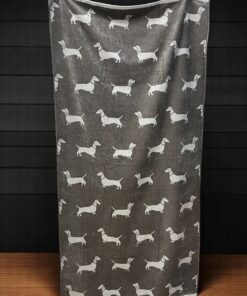 Plažni peškir "Dachshund Love" 160x83 cm – 100% pamuk A3