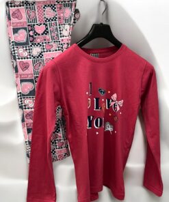 Ženska pidzama-komplet S veličina KOD 1193