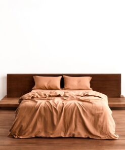 Posteljina Šifon 200x200cm Kajsija boja