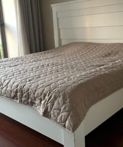 Prekrivač B1 150x210cm Kapućino/Siva boja