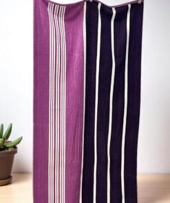 Plažni peškir "Lila Dark" – 90x160 cm, 100% pamuk B11