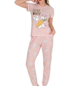 Ženska pidzama-komplet XL veličina Little white