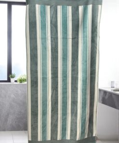 Plažni peškir "Mint Stripes" – 82x160 cm, 100% pamuk A31