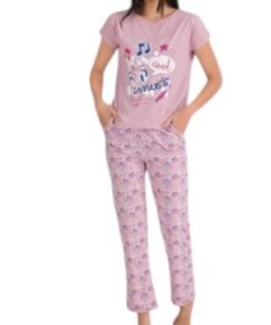 Ženska pidzama-komplet XL veličina Music