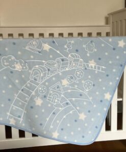 Bebi ćebe Emboss - 100x120cm  Happy days