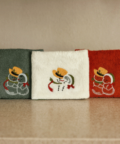 New Year set 3 peškira 30x50cm Sneško
