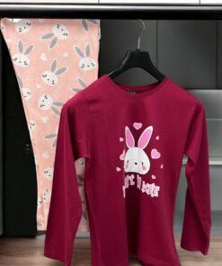 Ženska pidzama-komplet S veličina KOD 6006