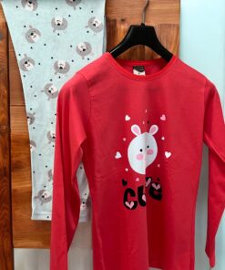 Ženska pidzama-komplet S veličina KOD 6010