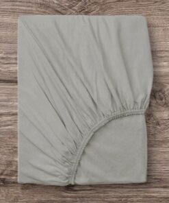 Čaršav Flanel 140x200cm+25cm Tamno siva boja