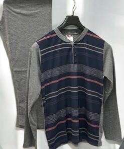 Muška pidzama komplet-M veličina Yildiz Teget boja